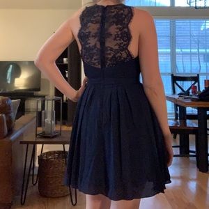 Navy Cocktail Dress